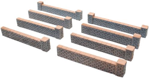 NOCH 58285 H0 Muur met metselwerk Steen