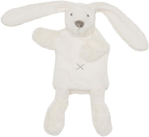 Happy Horse Ivory Konijn Richie Handpop Knuffel - Wit - Baby cadeau