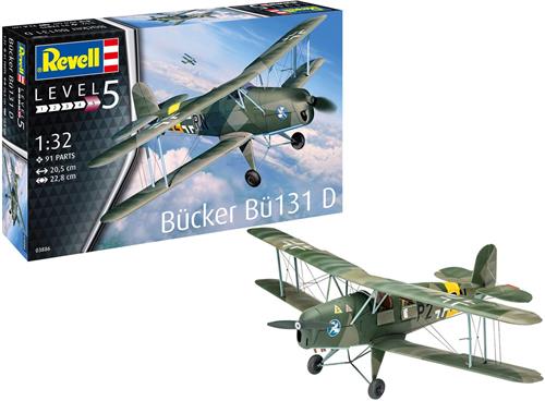 REVELL 1:32 Bucker Bu131 Jungmann  Revell 03886