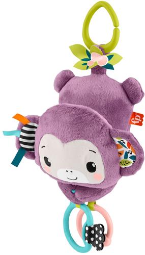 FISHER - PRICE SING & GO PURPLE MONKEY.