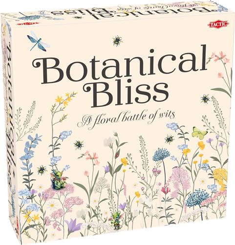 Tactic Botanical Bliss  Bordspel  Strategisch Legspel met Bloemen  Fleurige Tactische Strijd  Familiespel  2 tot 4 Spelers  Vanaf 8 Jaar
