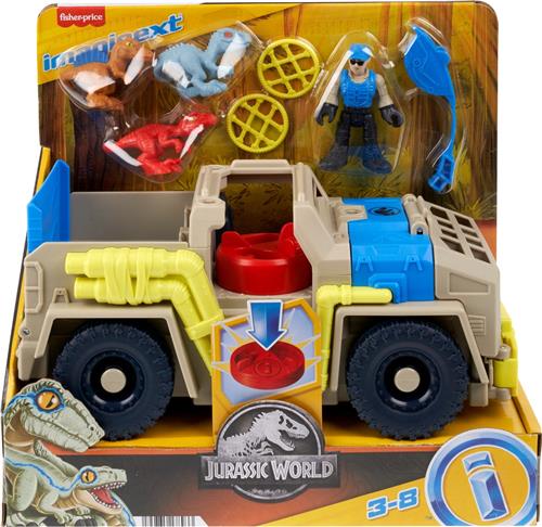 Imaginext Jurassic World Opsporen en Vervoeren Dinotruck
