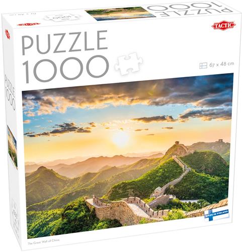 Puzzle 1000 The great wall of China - Puzzel 1000 De Chinese Muur