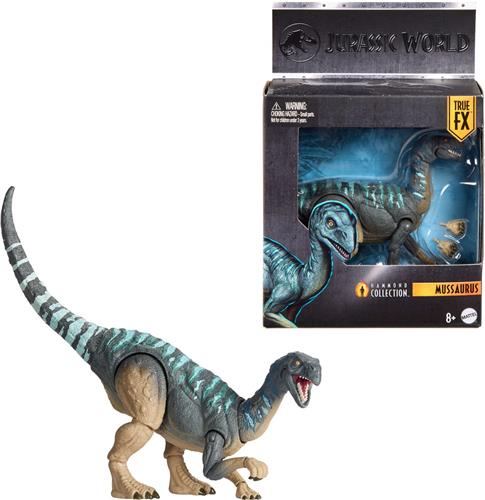 Mattel Jurassic World dinosaurus speelgoedfiguur Mussaurus collectie.