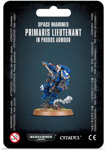 Space Marines Primaris Lieutenant in Reiver Armour