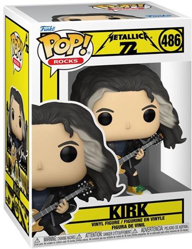 Metallica Kirk Vinyl Figur 486 Unisex Funko Pop! - Neutraal - Standard