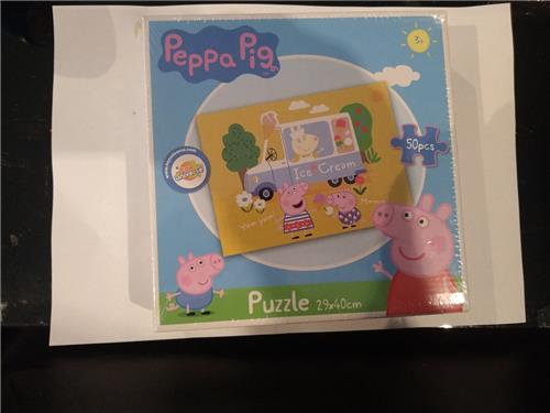 Peppa Pig kinderpuzzel - 50 stuks - 29*40cm