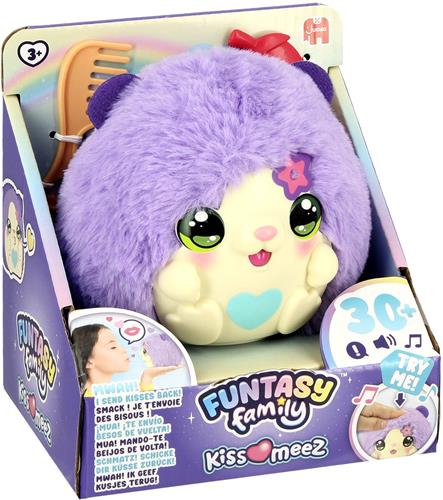 Jumbo - Funtasy Family - Kiss-meez Hamster - Interactieve knuffel - Plush - Vanaf 3 jaar