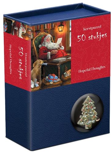 Tucker's Fun Factory houten kerstpuzzel - educatief speelgoed Hopeful Thoughts.