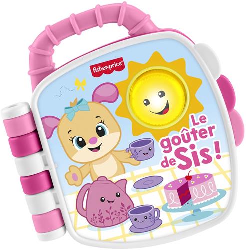 Fisher-Price Leerplezier Laugh & Learn Le goÃ»ter de Sis !, 0,5 jaar, Batterijen vereist, AAA, Kunststof, Meerkleurig