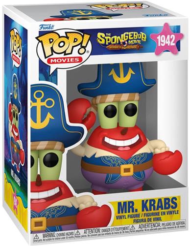 SpongeBob SquarePants POP! Vinyl Figure Mr. Krabs (Pirate) 9 cm