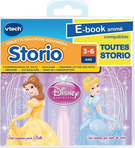 Vtech - 281105 - Storio - E-book animÃ© - Disney Princess