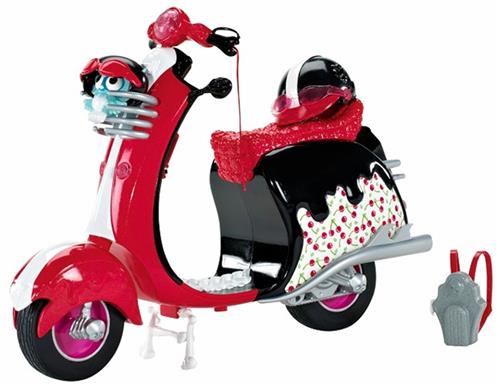 Scooter Ghoulia Monster High (2011) Origineel in Box Mattel ZOMBI-MOTO SCOOTER -MOFA