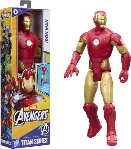 Marvel Avengers Titan Series Iron Man - Actiefiguur 30cm