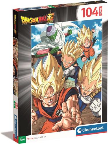 Clementoni - Puzzel - 104 Stukjes - Dragonball - Kinderpuzzel - Vanaf 6 jaar