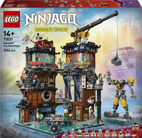 LEGO 71837 Ninjago City werkplaatsen