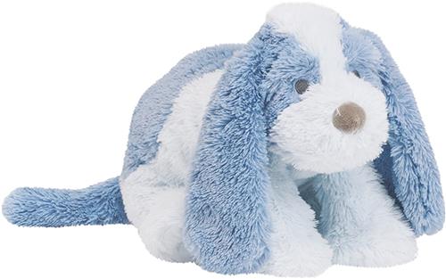 Happy Horse Hond Driver Knuffel 28 cm - Blauw - Baby knuffel