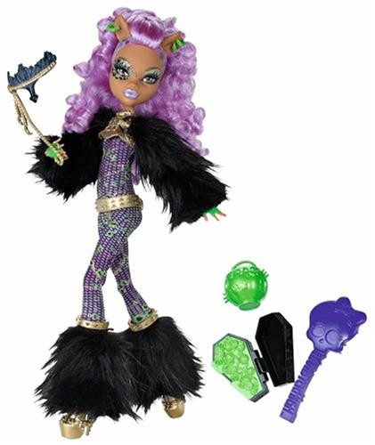 Monster High Clawdeen Wolf Halloween Doll Vintage in Box (2012)