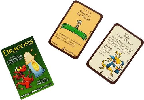 Asmodee Munchkin Dragons booster packs - Kaartspel uitbreiding