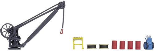 NOCH 14826 H0 toebehoren voor een goederendepot Kant-en-klaar model