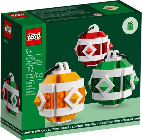 LEGO Kerst Limited Edition 40604 - Kerstballen