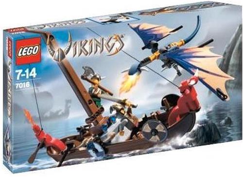 LEGO 7016 Vikings - Viking Boat vs. the Wyvern Dragon