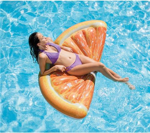 Intex 58763EU Sinaasappel Luchtbed 178x85xcm