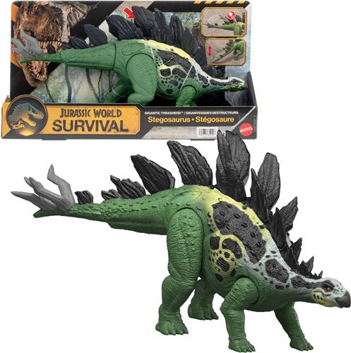 JURASSIC WORLD GIGANTIC THRASHERS STEGOSAURUS.