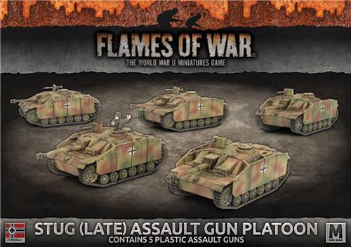 StuG (Late) Assault Gun Platoon (Plastic)