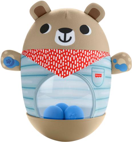 Fisher-Price Vriendschapsbos Duw en Wiebel Opblaasbare Beer