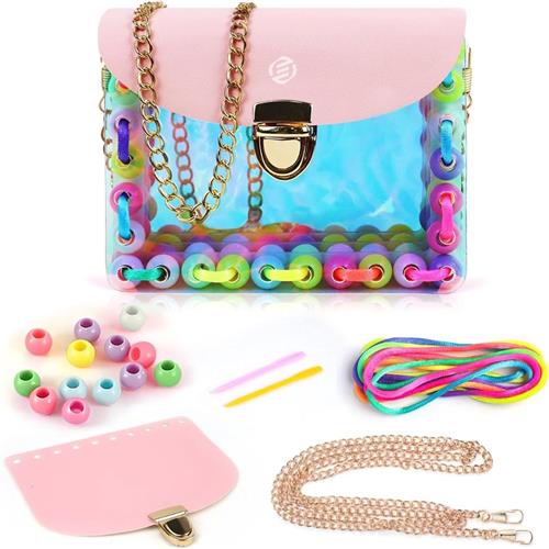 Equivera Armbandjes Maken Set Meisjes - Knutselset Meisjes - Knutselset voor Meisjes - Knutselset Meiden - Sieraden Maken Meisjes - Armbandjes Maken Meisjes - Cadeautip voor uw kind!