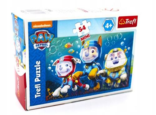 Paw Patrol Minipuzzel 54 Stukjes - Avontuurlijke Missie