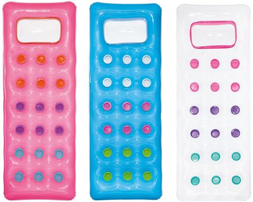 Strandmatras met raam 188 x 71 cm Bestway 43040 transparant