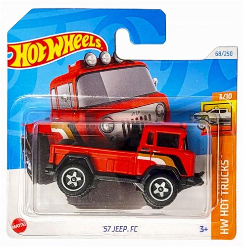 Hot Wheels '57 Jeep FC 1:64 - Bruin/Beige - 3+ jaar