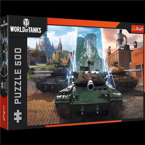 Puzzle World of Tanks: Czas na akcj! 500 - Puzzel World of Tanks: Tijd voor actie! 500