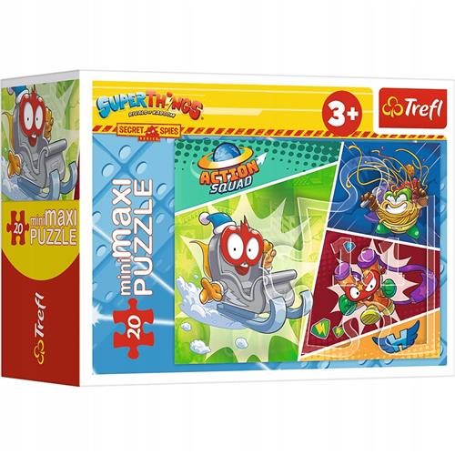 Super Things MiniMaxi Puzzel 20 Stuks - Spionnen Avontuur