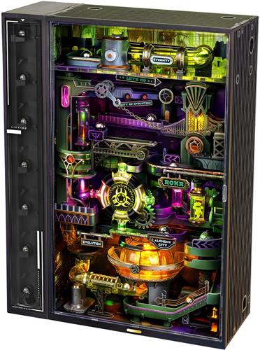 Robotime Marble Run Alchemy City - ROKR Marble Run Series - MR04S - Knikkerbaan - Bouwpakket - Modelbouw