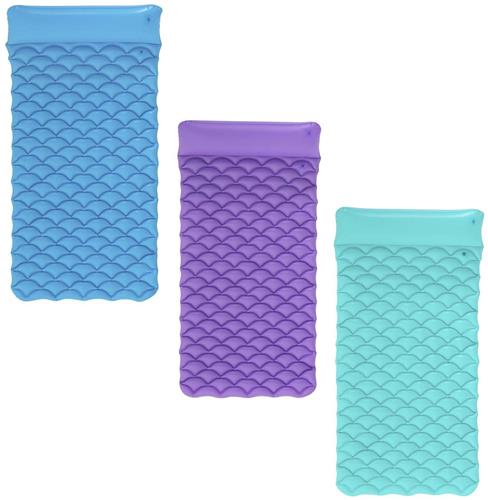 Float n Roll strandmatras 213 x 86 cm Bestway 44020 blauw