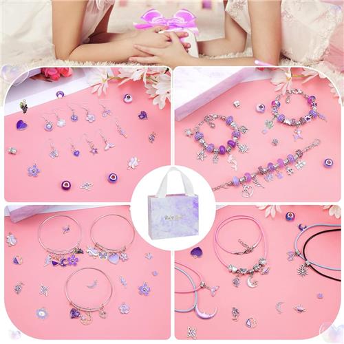Equivera Armbandjes Maken Set Meisjes - Knutselset Meisjes - Knutselset voor Meisjes - Knutselset Meiden - Sieraden Maken Meisjes - Armbandjes Maken Meisjes - Cadeautip voor uw kind!