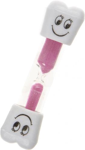 Lg-imports Zandloper Smiley Roze Drie Minuten 9,5 Cm