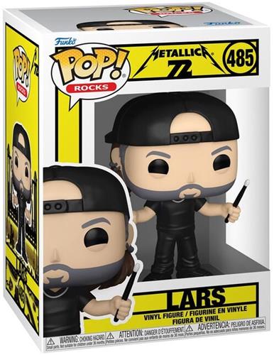 Metallica Lars Vinyl Figur 485 Unisex Funko Pop! - Neutraal - Standard