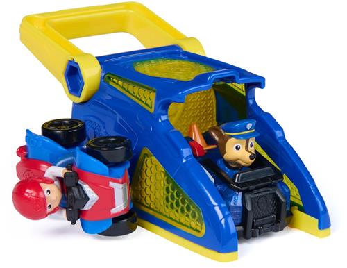 PAW Patrol - Chase Pup Squad Werpers - 2-Pack met Ryder-voertuig - Speelsets