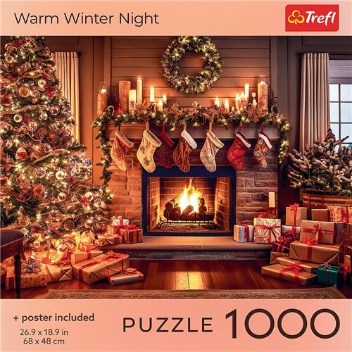 Trefl 99283, 1000 stuk(s), Kerstmis