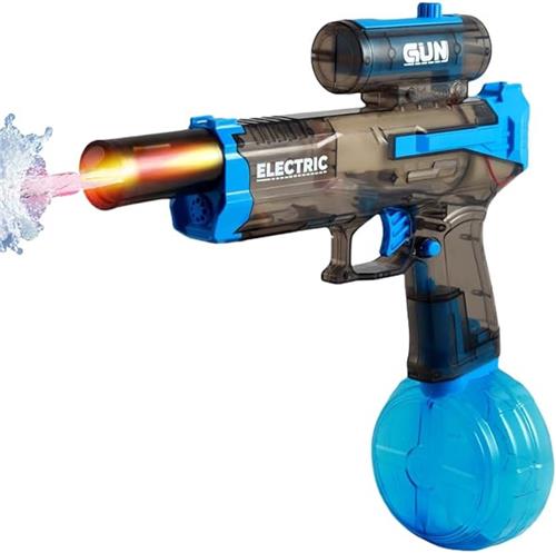 Hoogwaardig Elektrisch Waterpistool  Met LED Flitseffect  Voor Tuin, Strand & Zwembad
