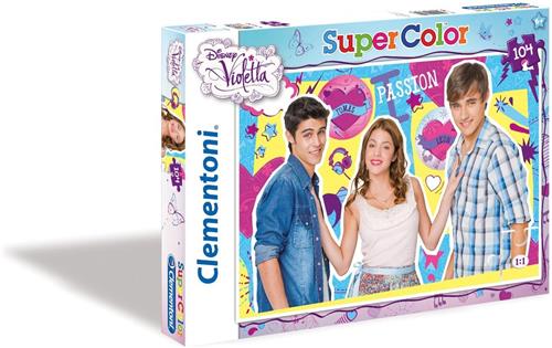 Clementoni Violetta 1 Disney 104-delige Puzzel
