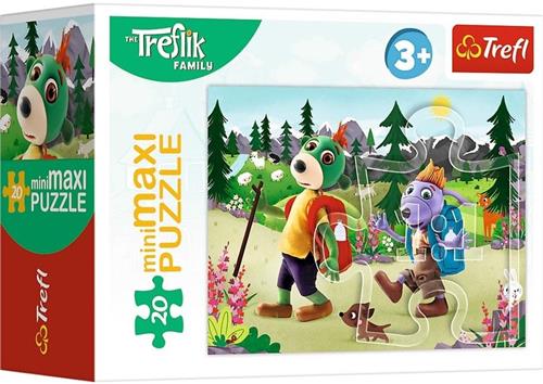 Puzzel 20 miniMaxi Dzie TreflikÃ³w 4 TREFL - Puzzel met 20 stukken