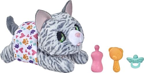 Hasbro furReal Newborns Kitty - Interactieve knuffel voor meisjes en jongens - vanaf 4 jaar