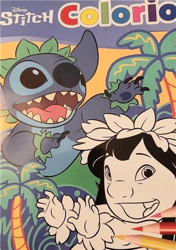 Disney Lilo&Stitch kleurboek - Colorio - Aloha Hawaii - 32 pagina's met kleurplaten