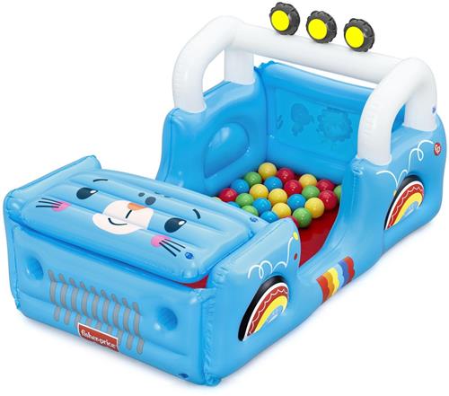 Fisher-Price Smilin' Safari Opblaasbare Ballenbak met 25 Speelballen