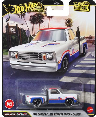 Hot Wheels - JHW27 - Boulevard series - 1978 Dodge Li'l Red Express Truck